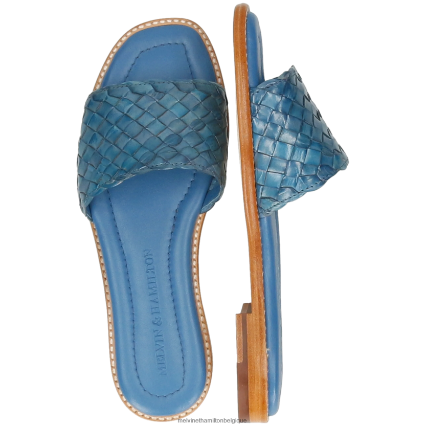 Melvin & Hamilton femmes Élodie 65 R442281586 mules bleu