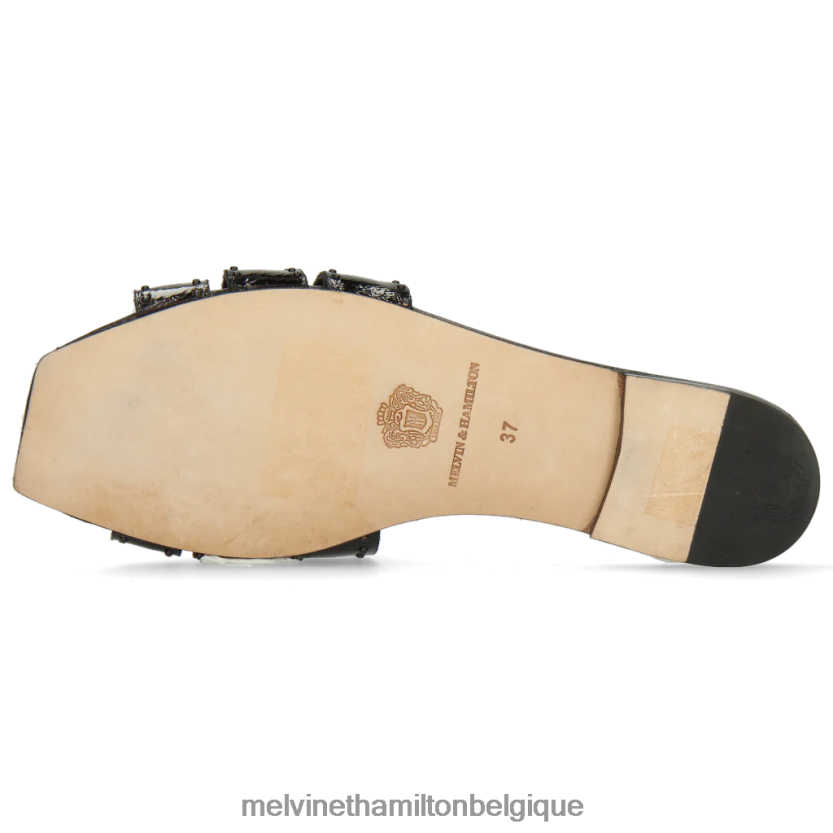 Melvin & Hamilton femmes sandrine 2 R442281722 mules noir