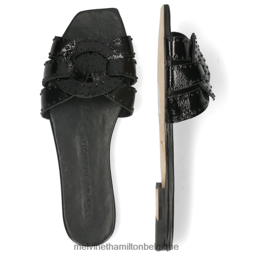 Melvin & Hamilton femmes sandrine 2 R442281722 mules noir