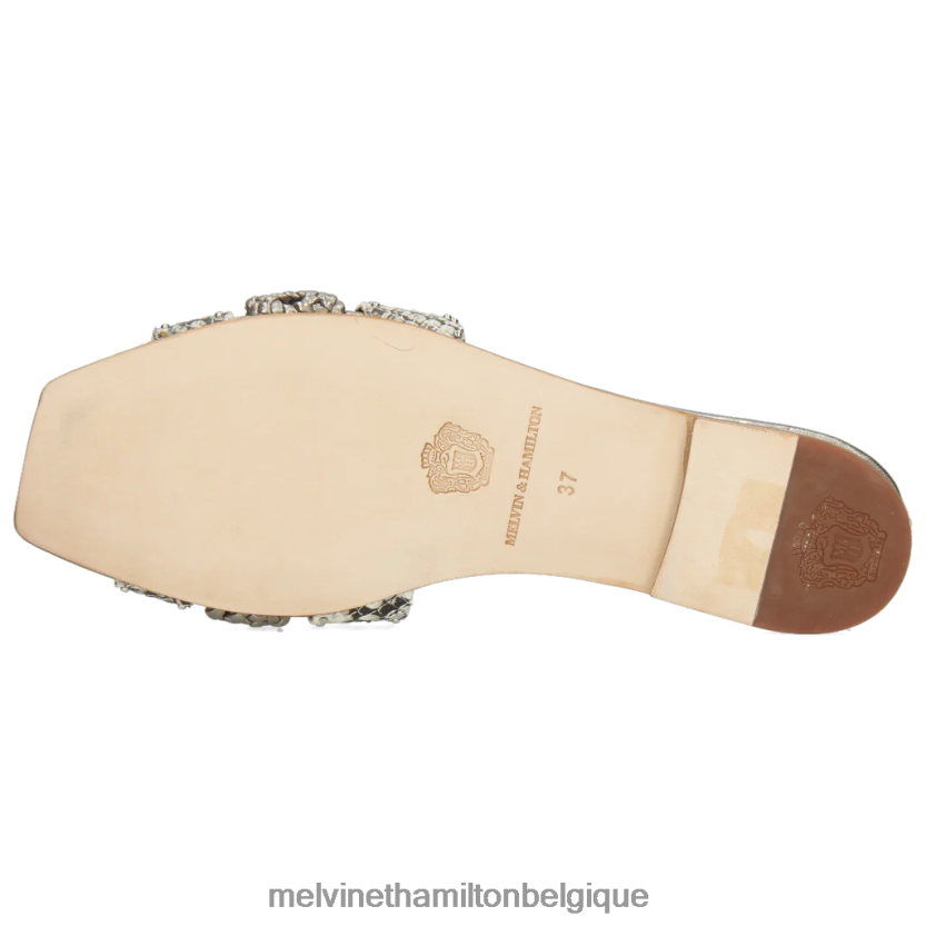 Melvin & Hamilton femmes sandrine 2 R442281737 mules gris