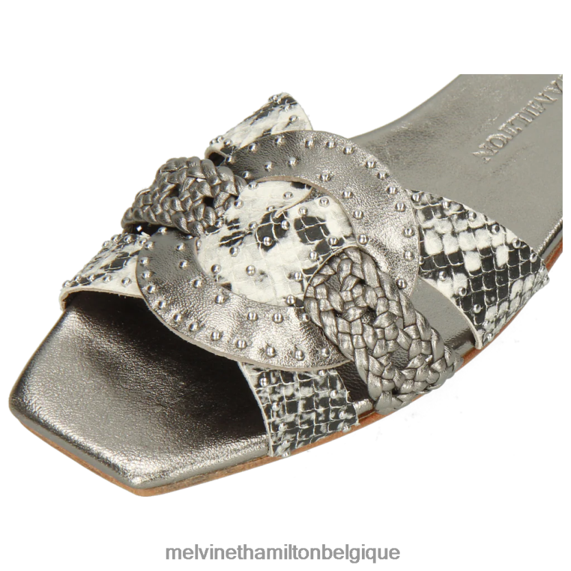 Melvin & Hamilton femmes sandrine 2 R442281737 mules gris
