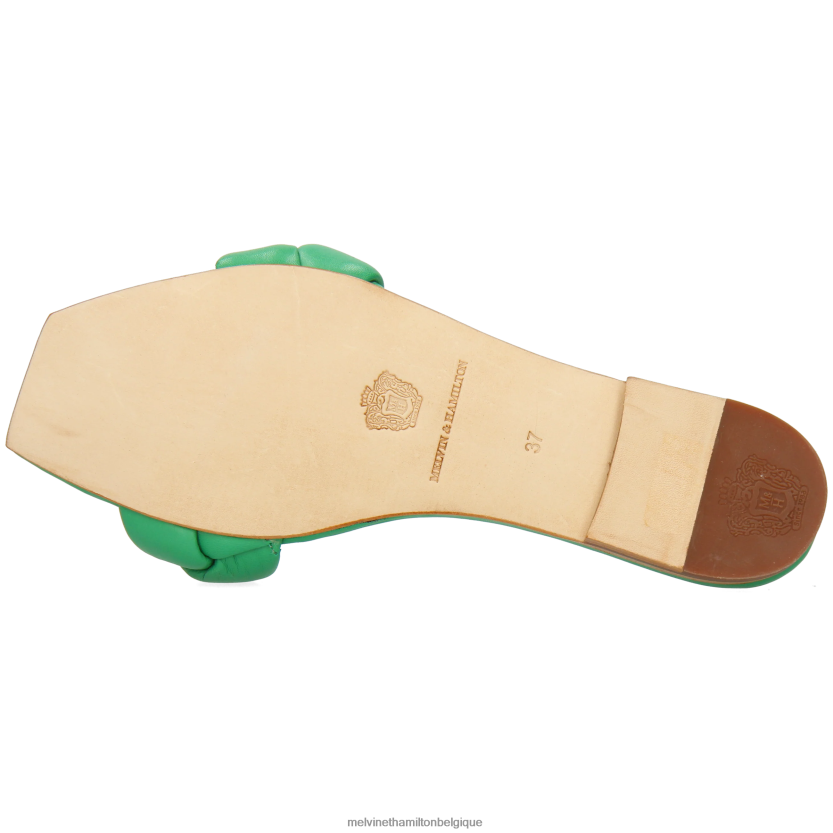 Melvin & Hamilton femmes sandrine 3 R442281582 mules vert