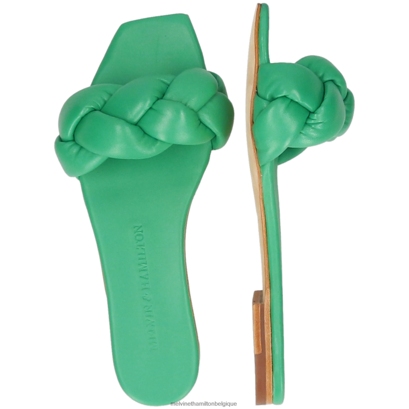 Melvin & Hamilton femmes sandrine 3 R442281582 mules vert