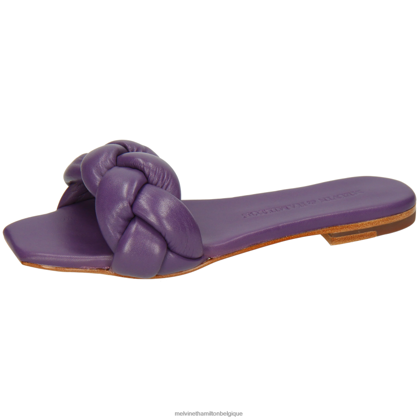 Melvin & Hamilton femmes sandrine 3 R442281594 mules violet