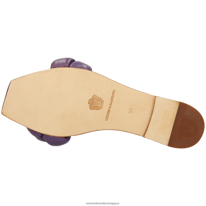 Melvin & Hamilton femmes sandrine 3 R442281594 mules violet