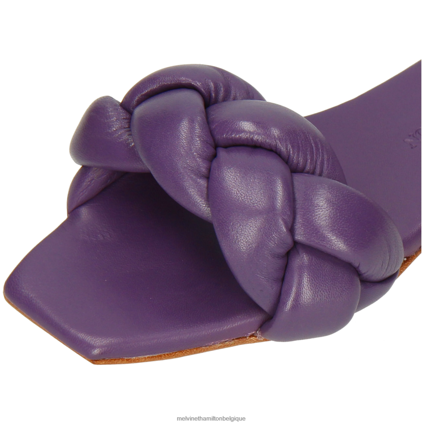 Melvin & Hamilton femmes sandrine 3 R442281594 mules violet