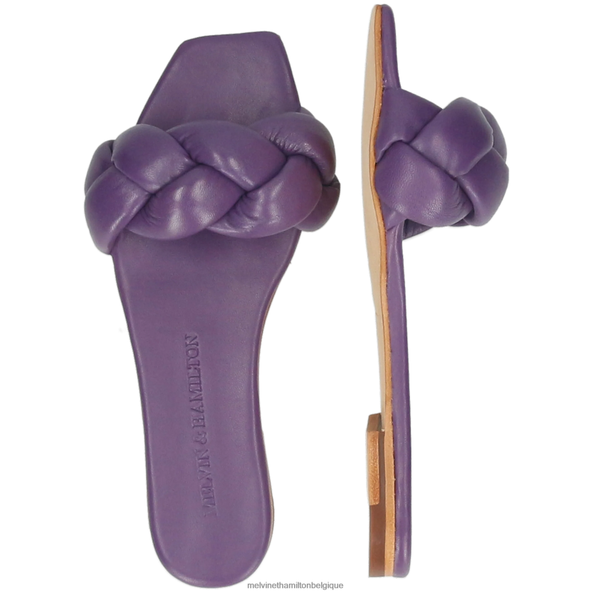 Melvin & Hamilton femmes sandrine 3 R442281594 mules violet