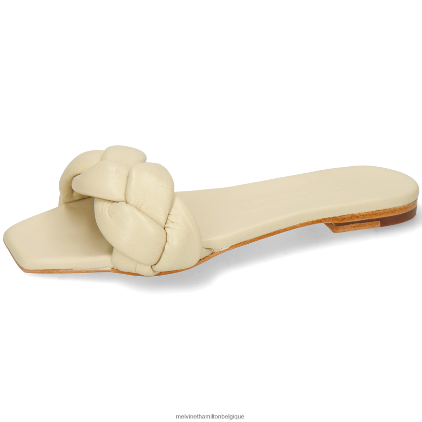Melvin & Hamilton femmes sandrine 3 R442281619 mules blanc