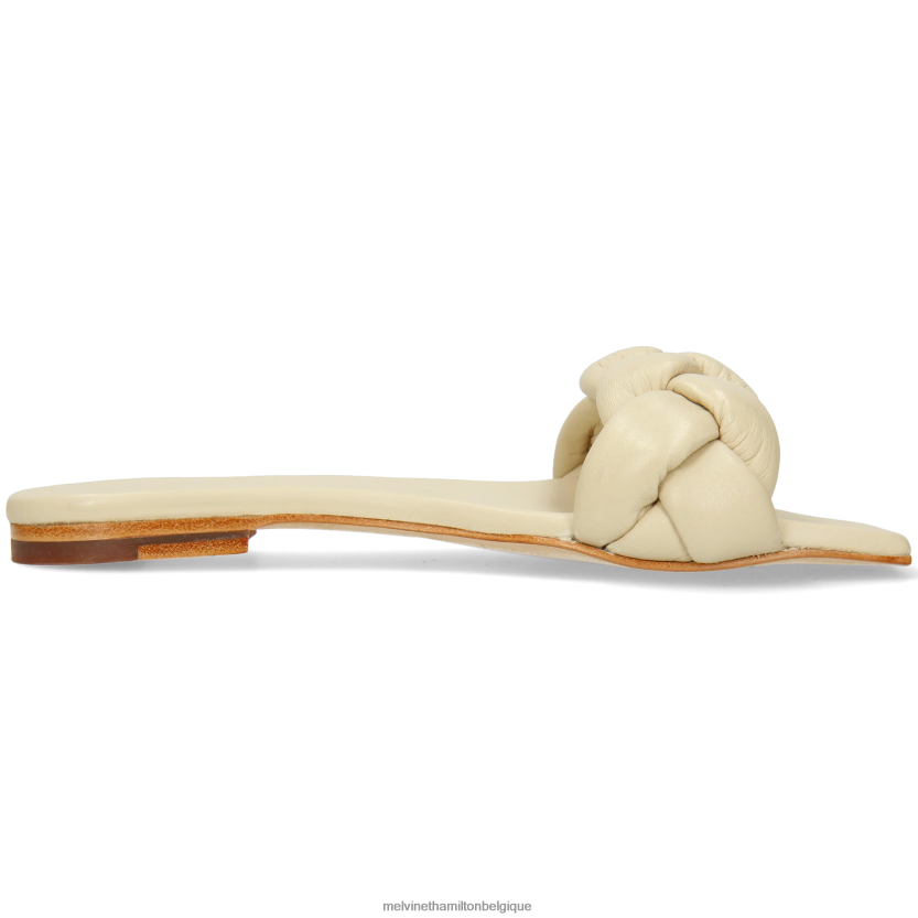 Melvin & Hamilton femmes sandrine 3 R442281619 mules blanc