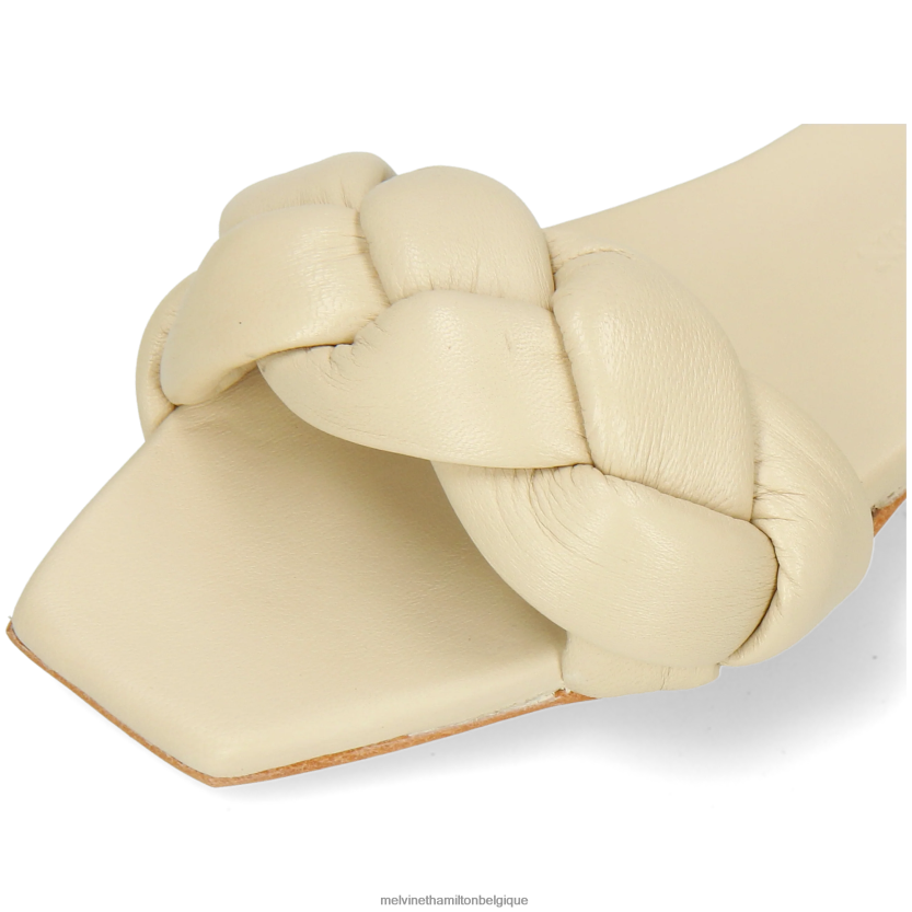Melvin & Hamilton femmes sandrine 3 R442281619 mules blanc