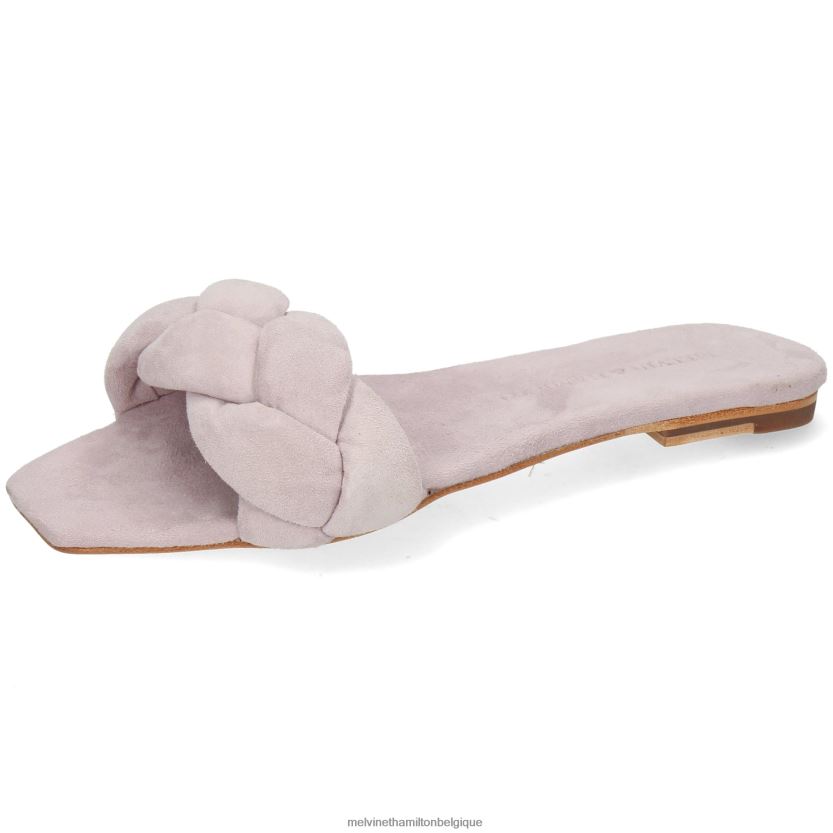 Melvin & Hamilton femmes sandrine 3 R442281645 mules violet