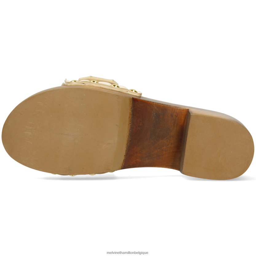 Melvin & Hamilton femmes Layla 1 R442281988 sabots beige