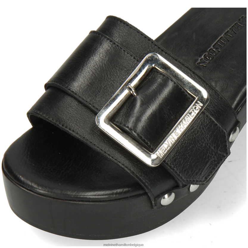 Melvin & Hamilton femmes Layla 1 R442281998 sabots noir