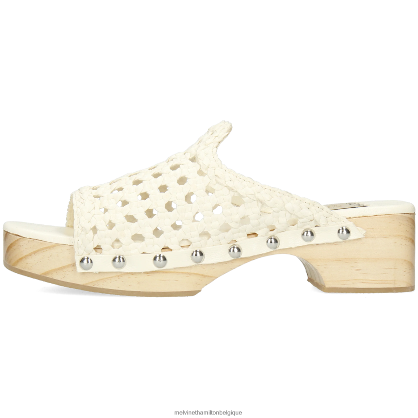 Melvin & Hamilton femmes Marie 1 R442281983 sabots blanc