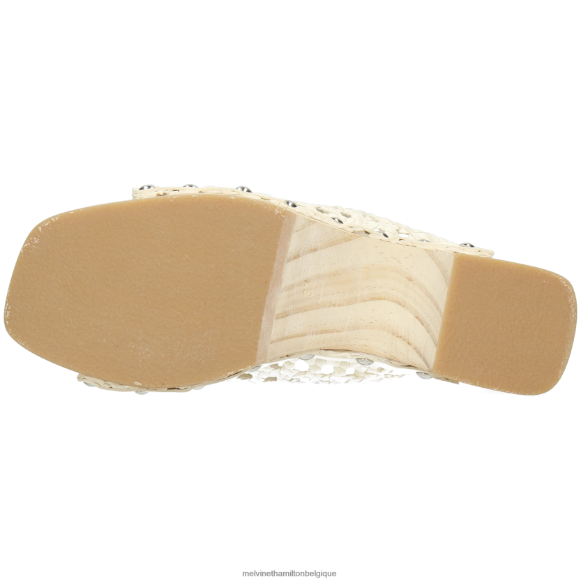 Melvin & Hamilton femmes Marie 1 R442281983 sabots blanc