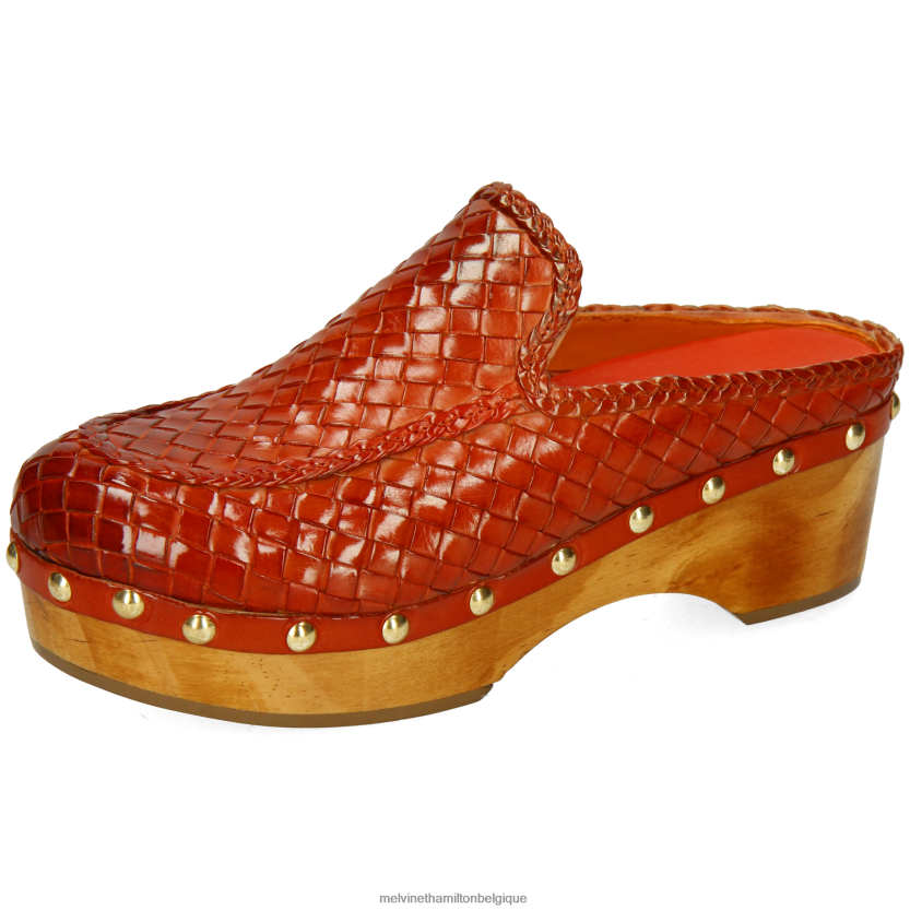 Melvin & Hamilton femmes flore 13 R442281991 sabots rouge