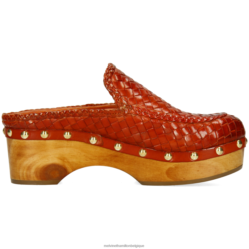 Melvin & Hamilton femmes flore 13 R442281991 sabots rouge