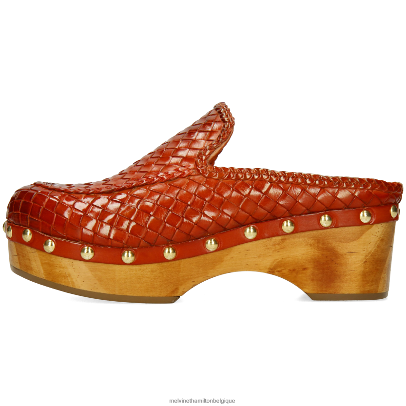 Melvin & Hamilton femmes flore 13 R442281991 sabots rouge