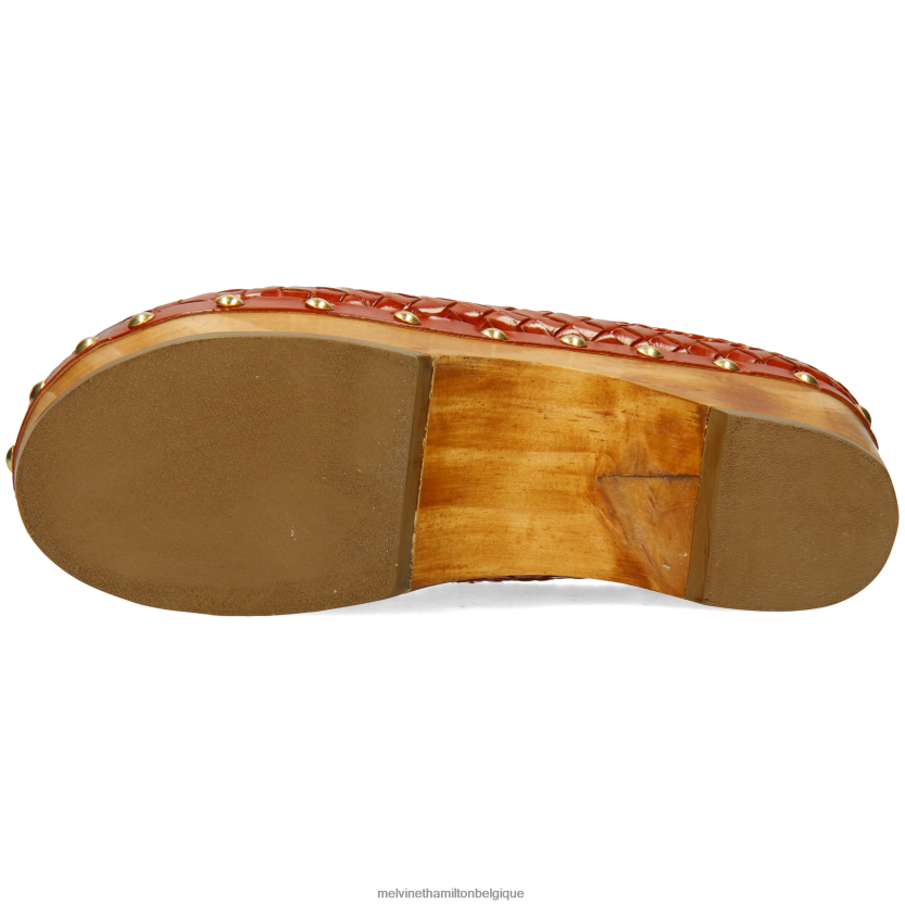 Melvin & Hamilton femmes flore 13 R442281991 sabots rouge
