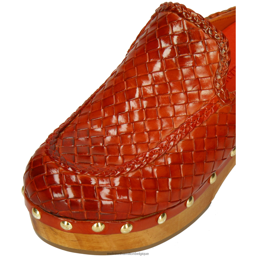 Melvin & Hamilton femmes flore 13 R442281991 sabots rouge