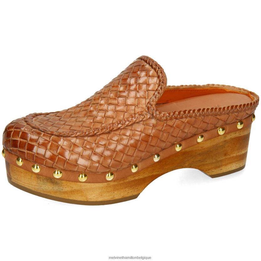 Melvin & Hamilton femmes flore 13 R442281993 sabots brun