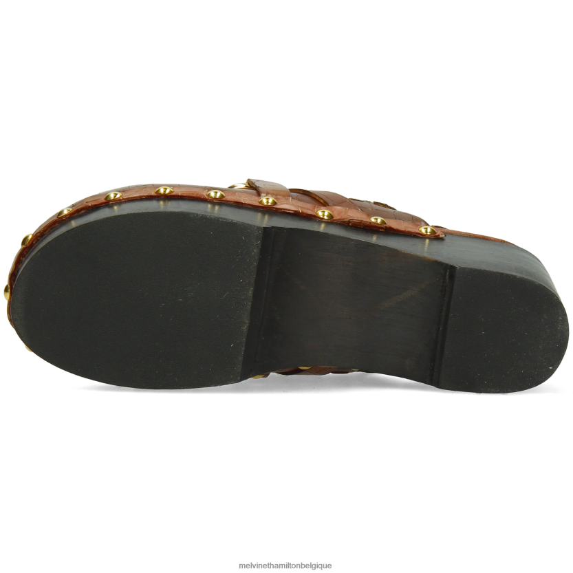 Melvin & Hamilton femmes flore 1 R442281986 sabots brun