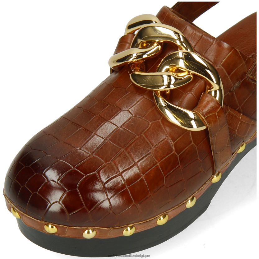 Melvin & Hamilton femmes flore 1 R442281986 sabots brun