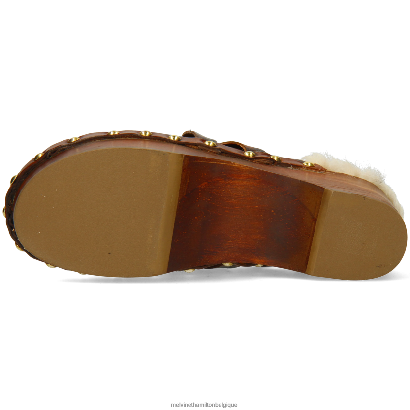 Melvin & Hamilton femmes flore 1 R442281990 sabots brun