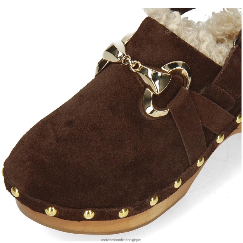 Melvin & Hamilton femmes flore 1 R442281992 sabots brun