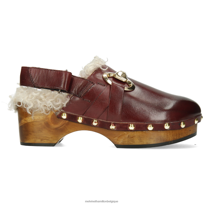 Melvin & Hamilton femmes flore 1 R442281994 sabots violet