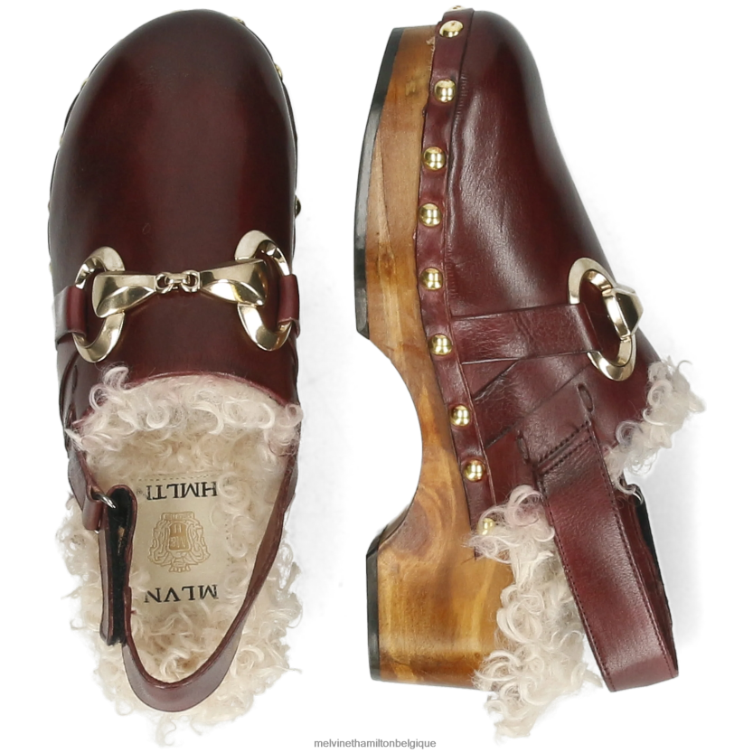 Melvin & Hamilton femmes flore 1 R442281994 sabots violet