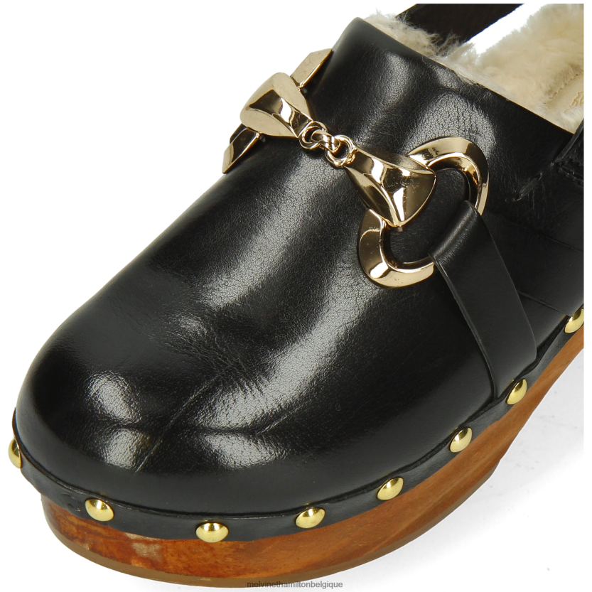 Melvin & Hamilton femmes flore 1 R442281997 sabots noir