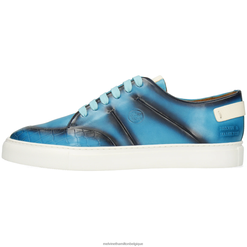 Melvin & Hamilton Hommes Harvey 15 R44228681 baskets turquoise