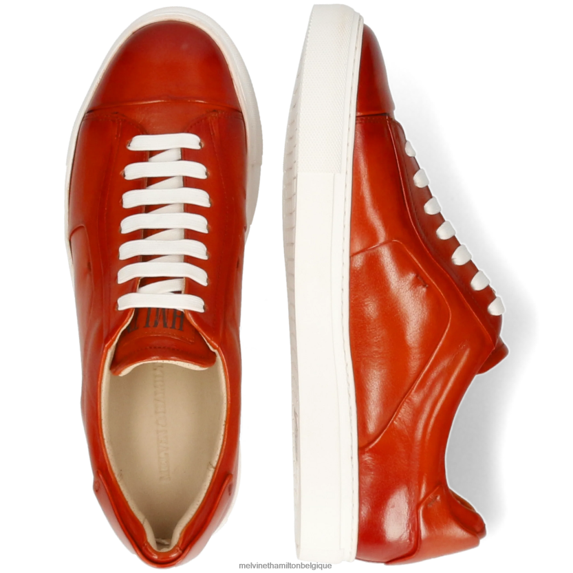 Melvin & Hamilton Hommes harvey 107 R44228577 baskets orange