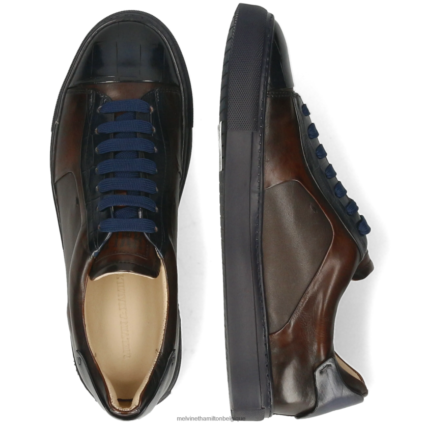 Melvin & Hamilton Hommes harvey 107 R44228579 baskets brun
