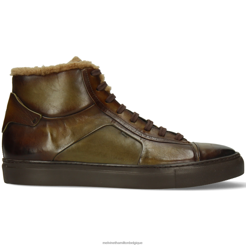 Melvin & Hamilton Hommes harvey 108 R44228580 baskets vert