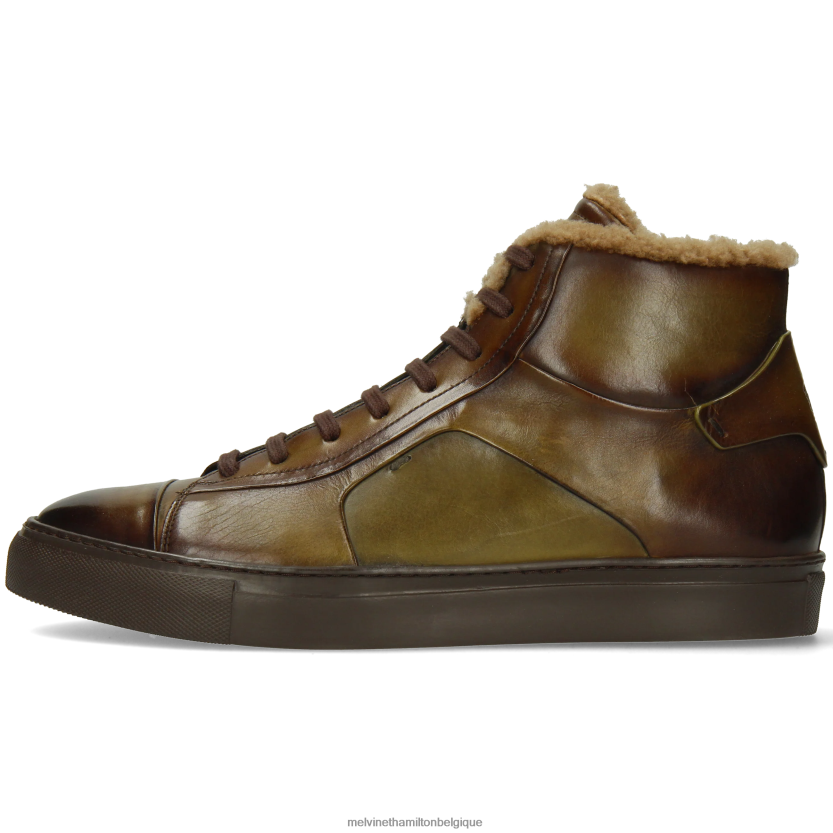 Melvin & Hamilton Hommes harvey 108 R44228580 baskets vert