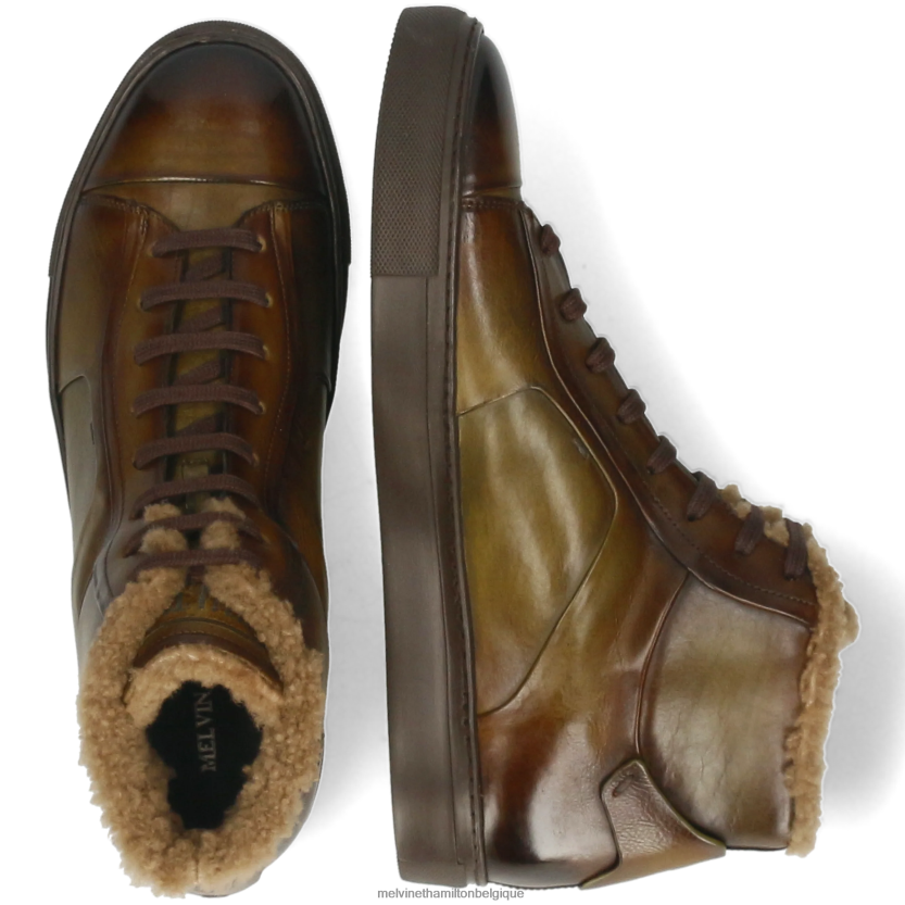 Melvin & Hamilton Hommes harvey 108 R44228580 baskets vert