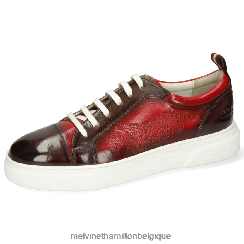 Melvin & Hamilton Hommes harvey 12 R44228656 baskets rouge