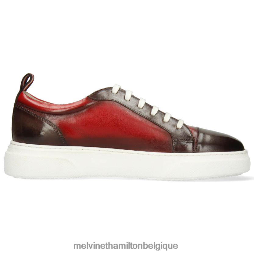 Melvin & Hamilton Hommes harvey 12 R44228656 baskets rouge