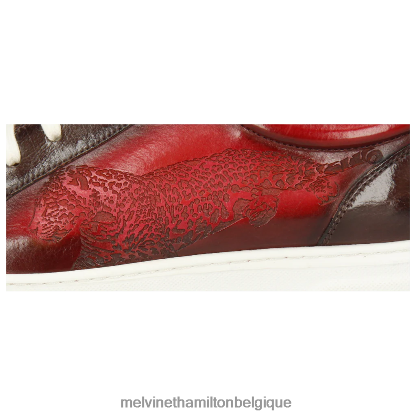 Melvin & Hamilton Hommes harvey 12 R44228656 baskets rouge