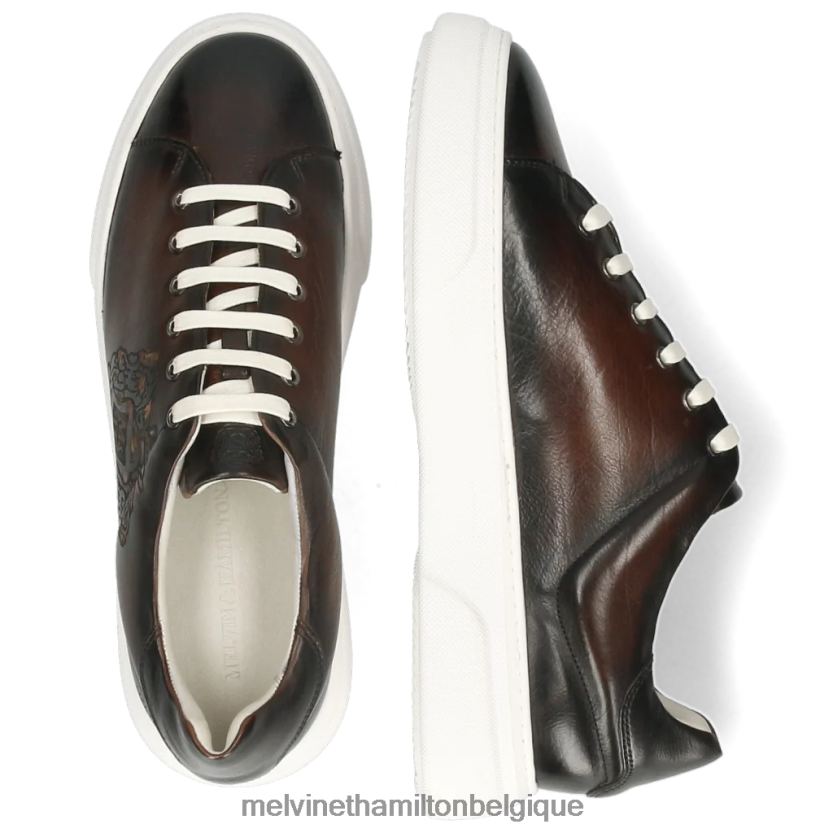 Melvin & Hamilton Hommes harvey 47 R44228641 baskets brun