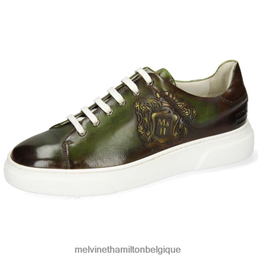 Melvin & Hamilton Hommes harvey 47 R44228699 baskets vert