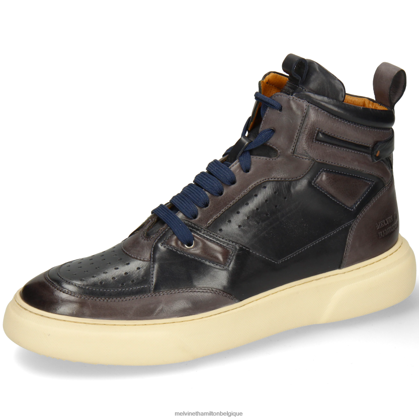 Melvin & Hamilton Hommes harvey 51 R44228599 baskets gris