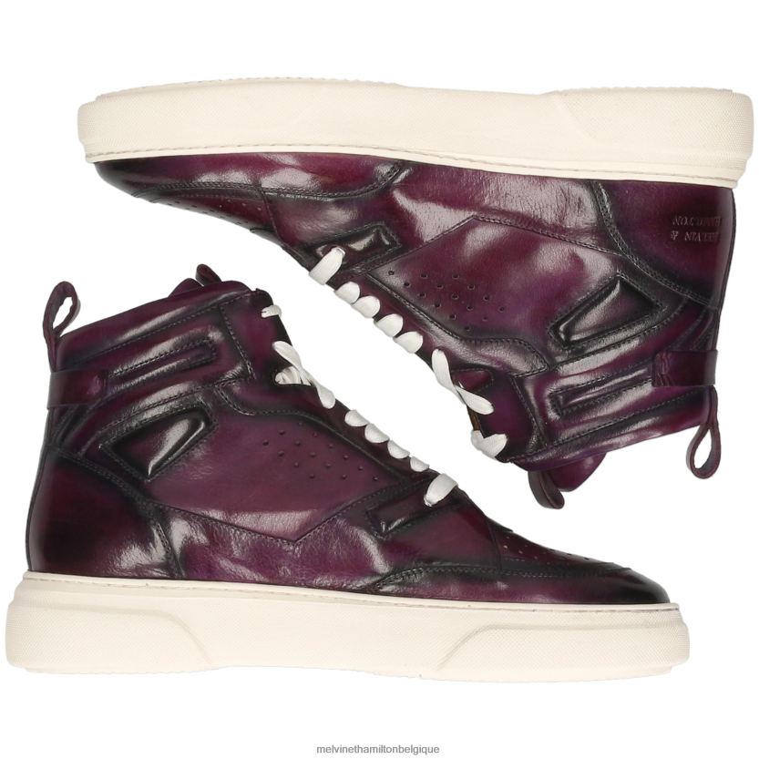 Melvin & Hamilton Hommes harvey 51 R44228617 baskets violet