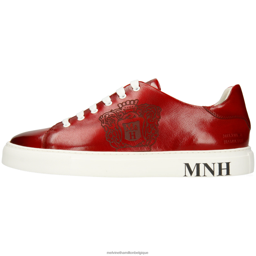 Melvin & Hamilton Hommes harvey 88 R44228643 baskets rouge