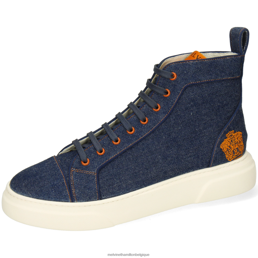 Melvin & Hamilton Hommes harvey 95 R44228583 baskets bleu