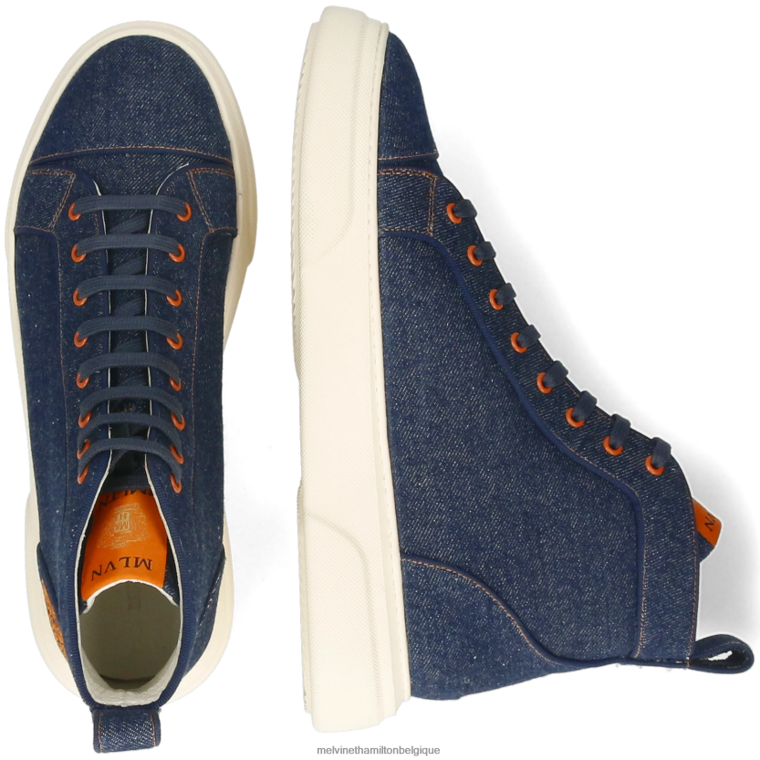 Melvin & Hamilton Hommes harvey 95 R44228583 baskets bleu
