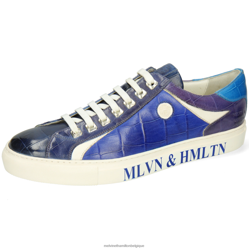 Melvin & Hamilton Hommes harvey 9 R44228597 baskets bleu