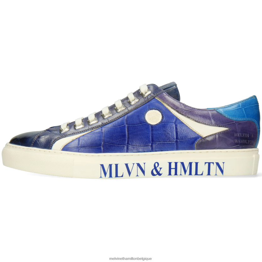 Melvin & Hamilton Hommes harvey 9 R44228597 baskets bleu
